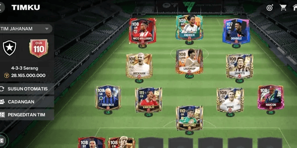 AKUN FC MOBILE, OVR 110, OP PLAYERS, LEVEL 22-30, READY FOR PERSONAL, ASSETS 300M+