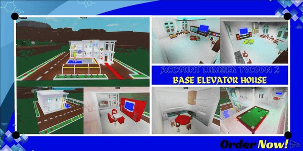 Gambar Product Akun Lumber Tycoon 2 BASE ELEVATOR HOUSE
