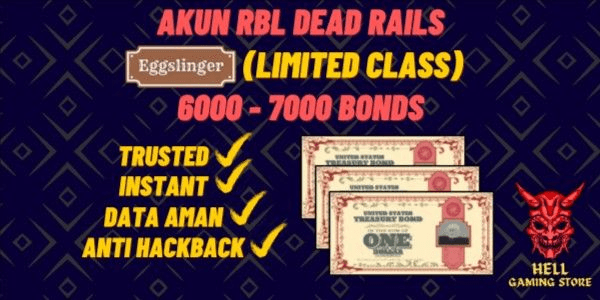 Gambar Product Akun RBL Eggslinger Class (Limited) Dead Rails 6000 - 7000 Bonds