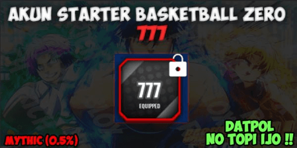 Gambar Product Akun 777 (Zone) | Basketball Zero