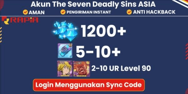 Gambar Product Akun Timbunan Starter Seven Deadly Sins: Grand Cross (Server Asia)6