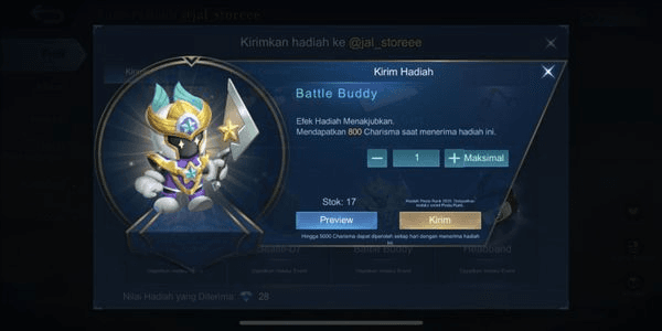 Gambar Product Battle Buddy