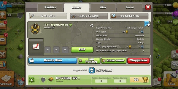 Gambar Product 	Clan Level 3