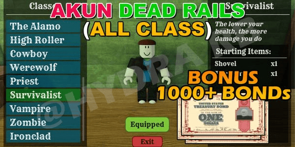 Gambar Product AKUN ALL CLASS & BONUS 1000+ BONDS