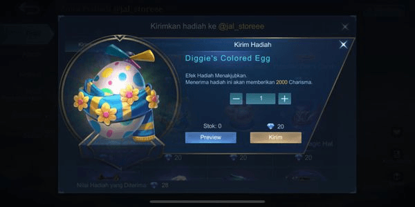 Gambar Product Diggie's Colored Egg