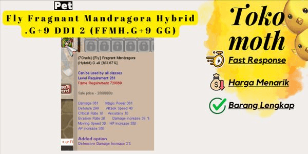 Gambar Product Fly Fragrant Mandragora Hybrid .G+9 DDI 2 (FFMH.G+9 GG)