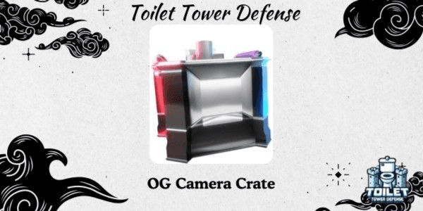 Gambar Product OG Camera Crate | Toilet Tower Defense