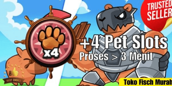 Gambar Product +4 Pet Slots