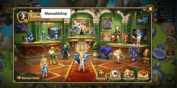 Gambar Product ACCOUNT LND LAIMA + 111 SPECIAL SCROLLS + 618 CRYSTALS + 185 MYSTIC SCROLLS + 290 ENGRAVE SCROLLS!!