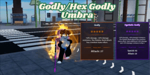 Godly / Hexed Godly Umbra Bonus Sanji Check Description | A Universal Time