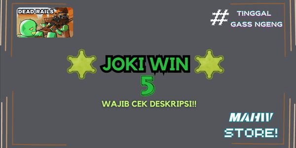 Gambar Product Joki 5 Win (Dead Rails)