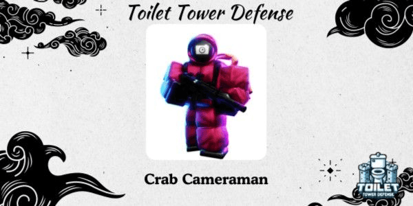 Gambar Product Crab Cameraman (exclusive) | Toilet Tower Defense
