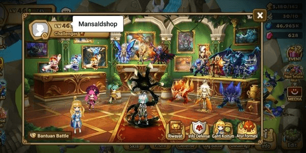 Gambar Product AKUN LND SHUN + 113 SPECIAL SCROLL 11 YEARS + 628 CRYSTAL + 49 MYSTIC SCROLL!