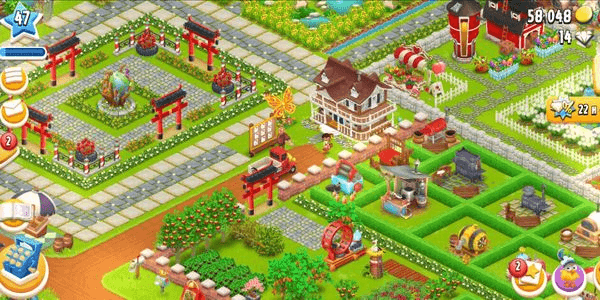 Gambar Product FARM HAY DAY ACCOUNT LEVEL 45+
