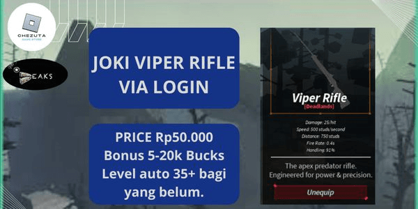 Gambar Product Joki Viper Rifle