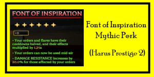 "Font Of Inspiration | Mythic Perk"
