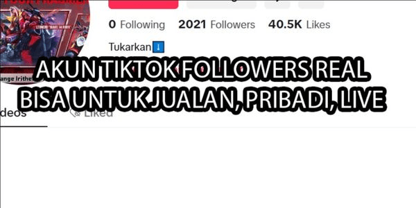 Gambar Product #8 TIKTOK ACCOUNT ACCORDING TO PICTURE
