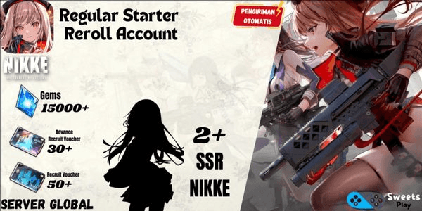 Gambar Product [GLOBAL] Goddess Of Victory: Nikke Regular Starter Reroll Account