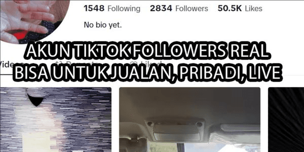 Gambar Product  #7 TIKTOK ACCOUNTS ACCORDING TO IMAGE