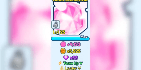 Shiny Mythic Neon Elemental