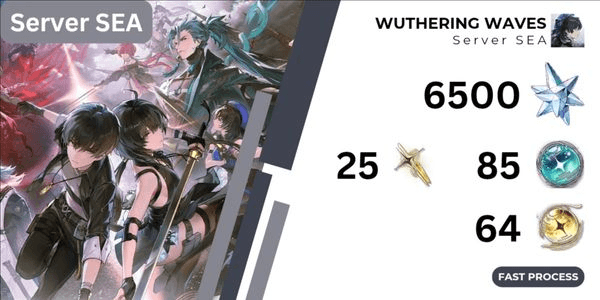 Gambar Product Wuthering Waves WuWa Collector Edition account