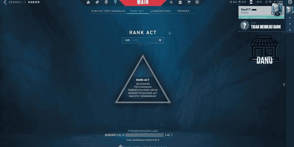 Gambar Product Valorant Akun Smurf Lv 20+ Unranked