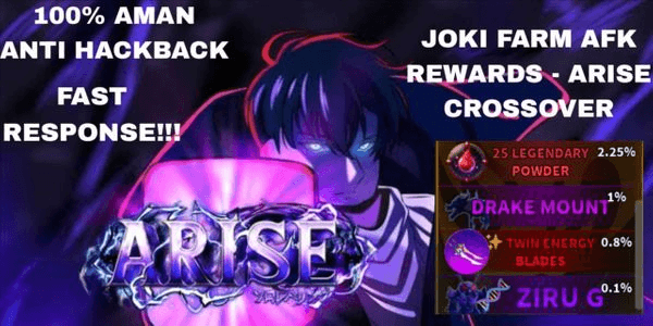 Gambar Product Joki Farm AFK Rewards 24JAM ( Arise Crossover )