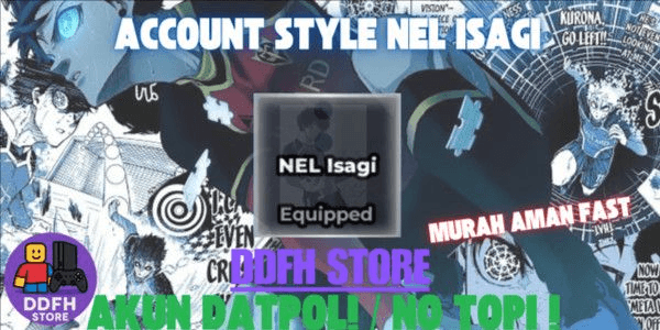 Gambar Product Account Nel Isagi Style World Class