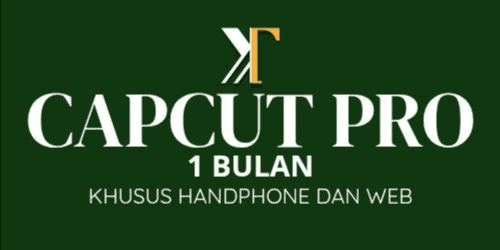 Gambar Product CAPCUT PRO 1 MONTH