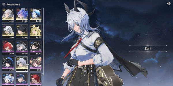Gambar Product Zani + Cantarella + Sign + Jinhsi + Razor + Shorekeeper + Verina + Calcharo + Bloodpact Pledge UL 38 SERVER SEA