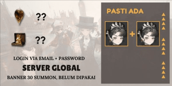 Gambar Product Reroll Account READY TO GACHA Reverse1999 - 15