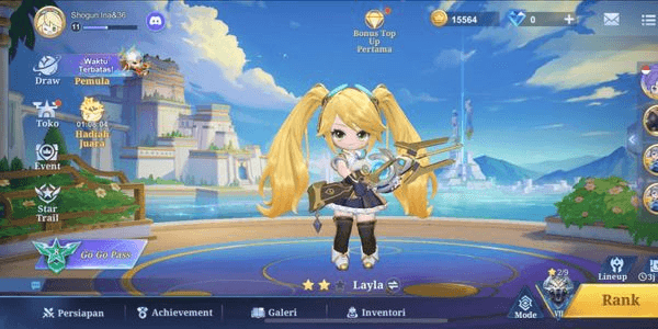 Gambar Product Akun Starter Siap Rank | 9 Comander 2 semi max | 15k Chess point | Winrate 100%