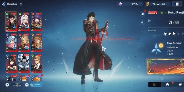 Gambar Product Akun Solo Leveling, Goto Ryuji A3