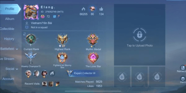 Gambar Product AKUN SKIN 174 SKIN ADA COLLECTOR YU ZHONG PRIBADI BERGARANSI