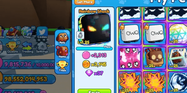 Shiny Rainbow Shock