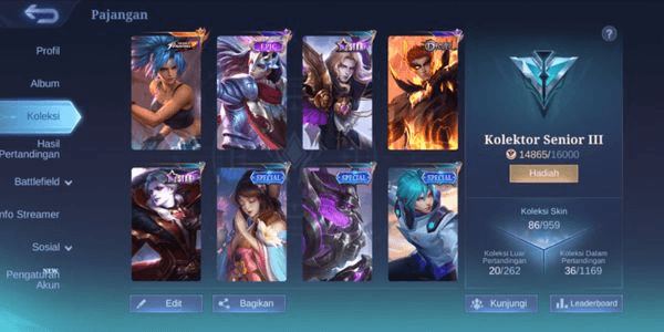 Gambar Product Cheap Mobile Legends account