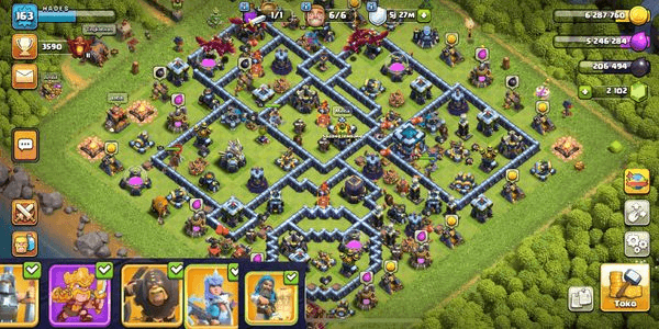 Gambar Product Town Hall 13 Full Max & Guaranteed