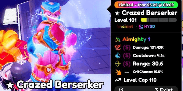 Gambar Product Crazed Berserker (Evo) Almighty