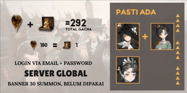 Gambar Product Reroll Account READY TO GACHA Reverse1999 - 23