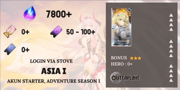 Gambar Product Akun Reroll SIAP GACHA Starter - 1