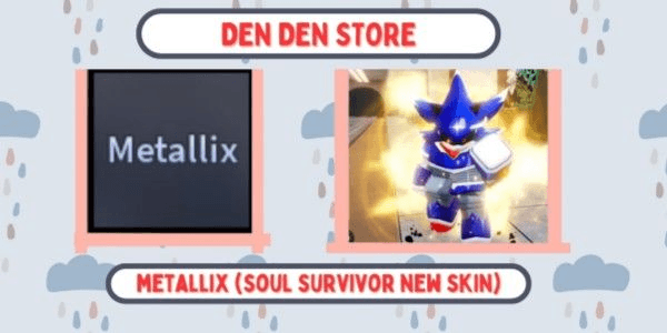 Gambar Product METALLIX (NEW UNIVERSAL SKIN) - A Universal Time + BONUS 5 MYTHIC RANDOM SKINS