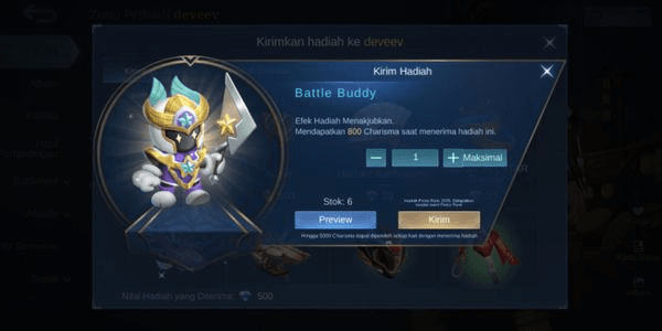 Gambar Product Battle buddy