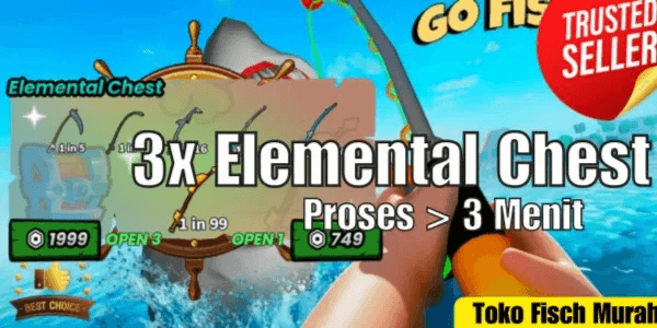 3x Elemental Chest