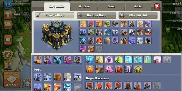 Gambar Product AKUN COC MUMER TH 17 MAX, HERO LEVEL TINGGI, EQUIPMENT EPIC ADA SEMUA, SIAP WAR, TH MALAM PENTOK  

d to:  

COC ACCOUNT TH 17 MAX, HIGH HERO LEVELS, ALL EPIC EQUIPMENT, WAR READY, NIGHT PUSH TH
