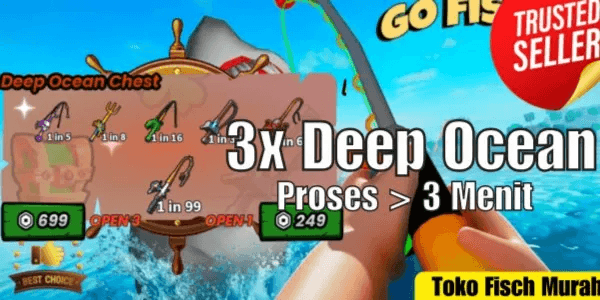 3x Deep Ocean Chest