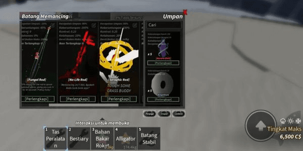 Gambar Product (#77) Level 1000 Account (Max) | No-Life Rod | Seraphic Rod |