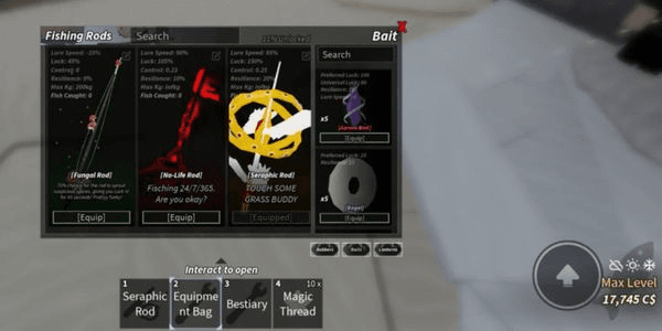 Gambar Product Akun Level 1000 (Max) | No-Life Rod | Seraphic Rod