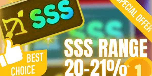 Gambar Product SSS Range Stats 20-21% (Random) - Anime Adventure RBL