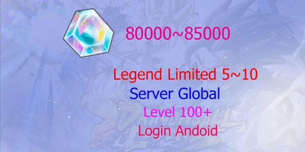 Gambar Product Reroll Account Dragon Ball Legends [Global]#3