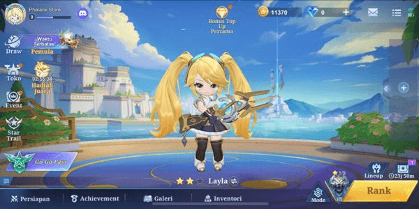 Gambar Product Akun Starter Siap Rank | 6 Comander 1 Semi max | 11k Chess point | Winrate 100%